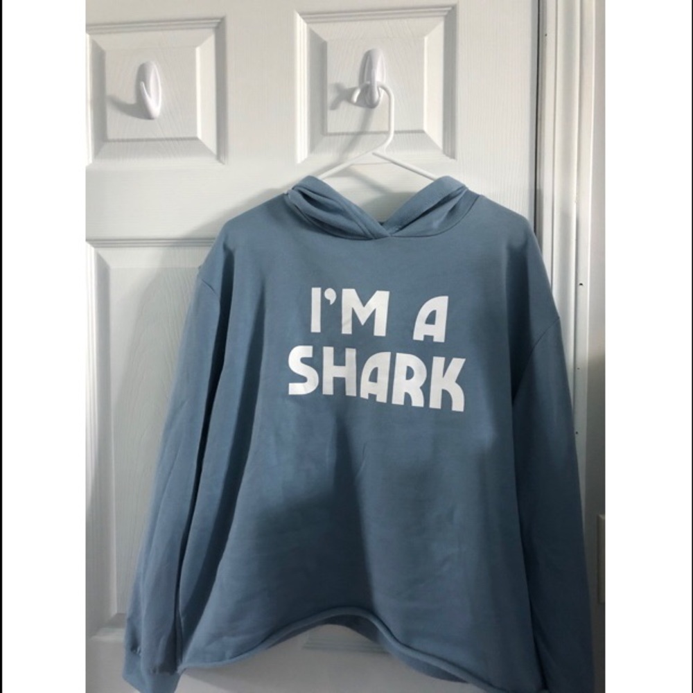 “Im a shark” sweatshirt size XXL